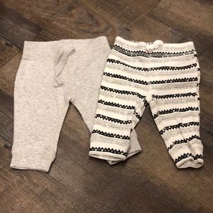 Two Pack Old Navy Boys Sweatpants - 3-6M